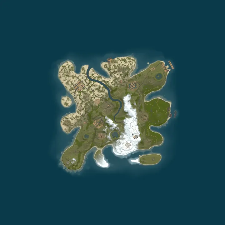 Map of IRS WARFARE 3X WEEKLY PVP | QUADS | Kits | Cases | VIP