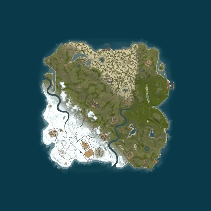 Map of Rustafied.com - US Monday