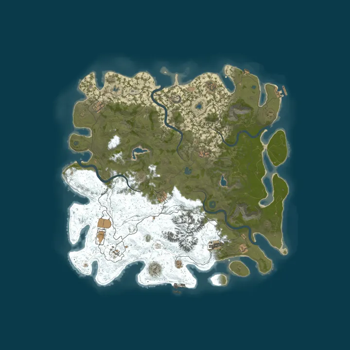 Map of Rust Planet|VANILLA +|WIPE 14.10