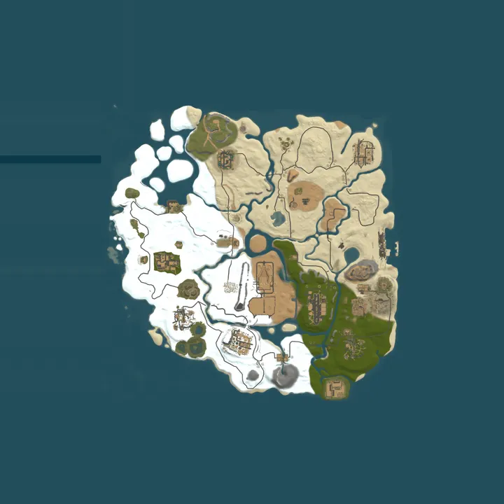 Map of PVP