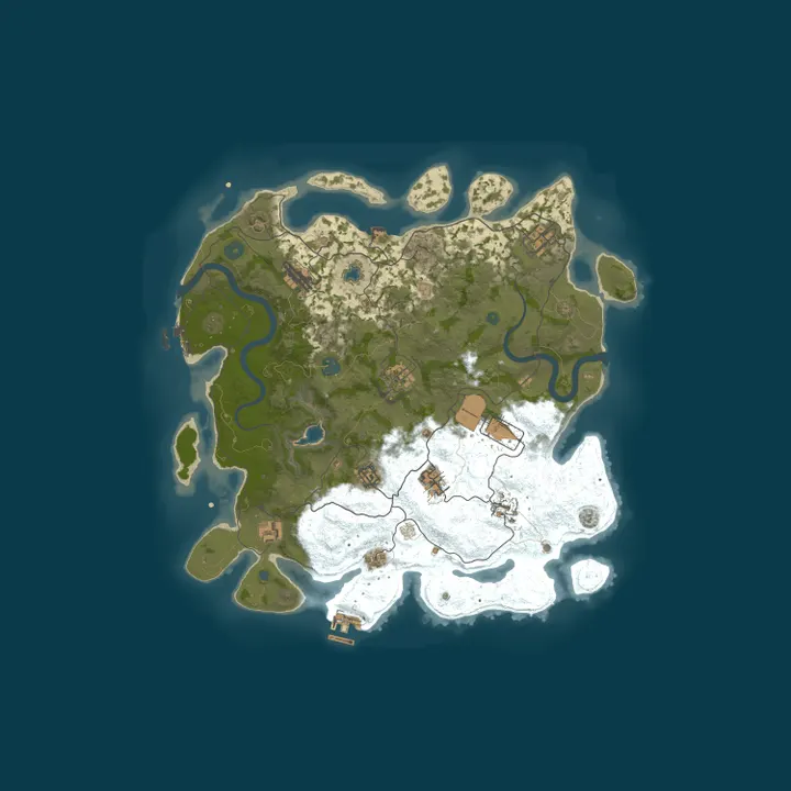 Map of 太初仙境PVE(官服倍率硬核生存)