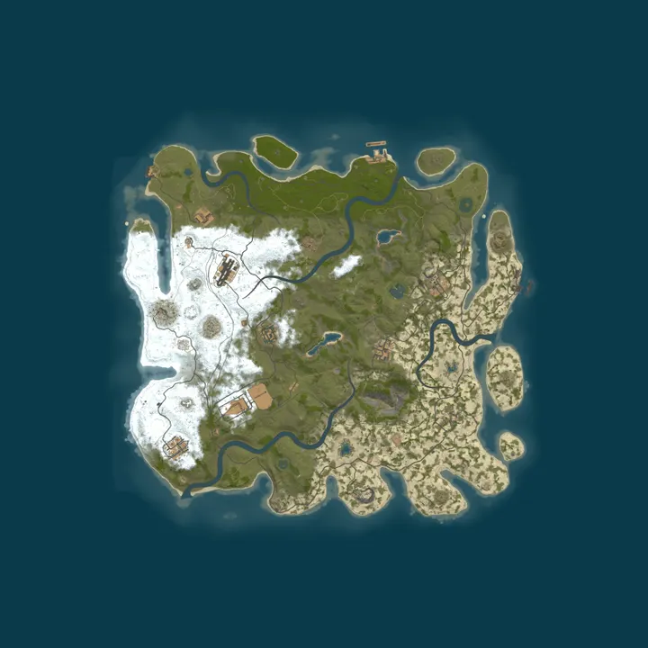 Map of 【北国の春】 | PVE | 仿官原倍 | 萌新养老
