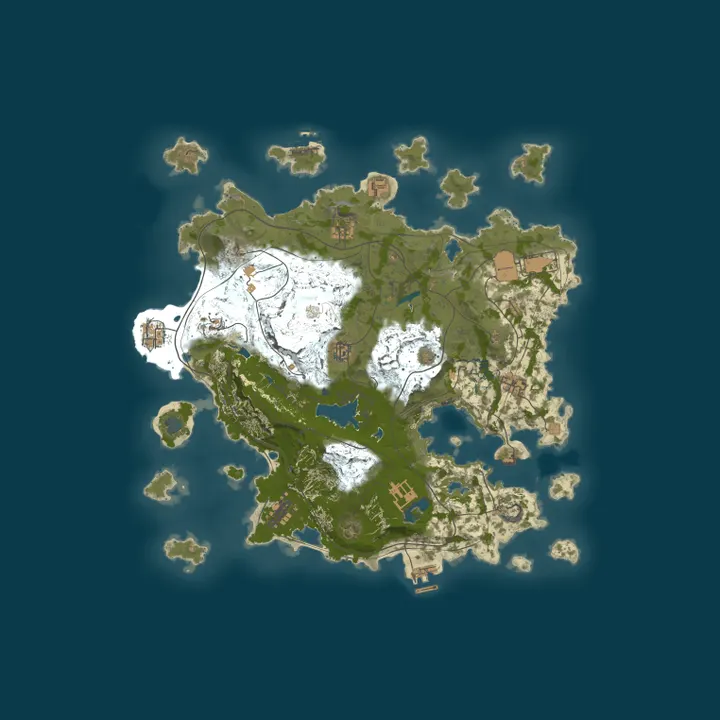 Map of 腾势PVE/飞天/养老/萌新/F1刷/千倍/合成/活动