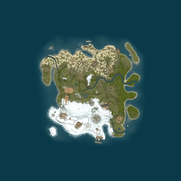 Map of Harley's Server