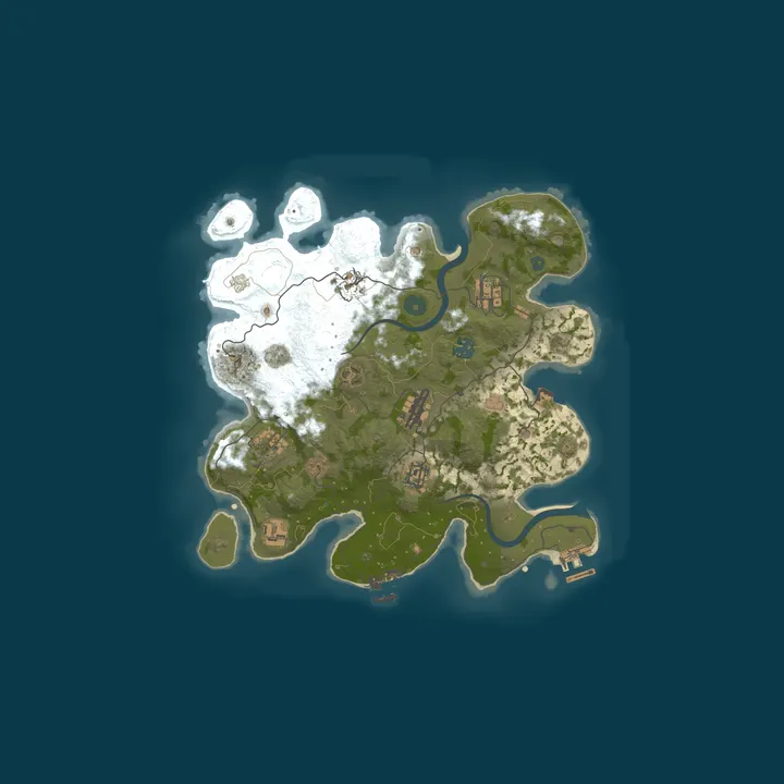 Map of PRICE | 2X | Small Map | Private