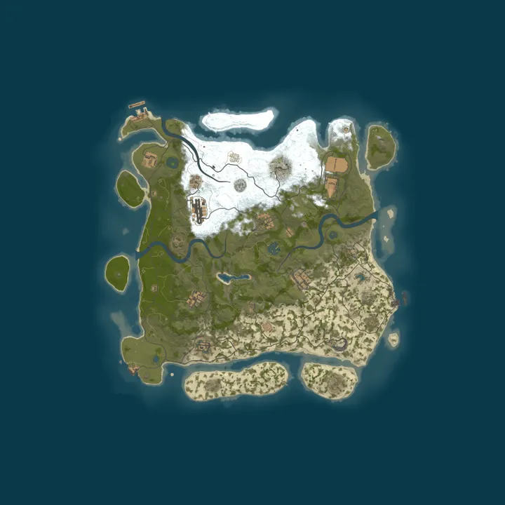 Map of CobaltCove.io PvE x1 | Skills | Bots | Raid Bases | Quests