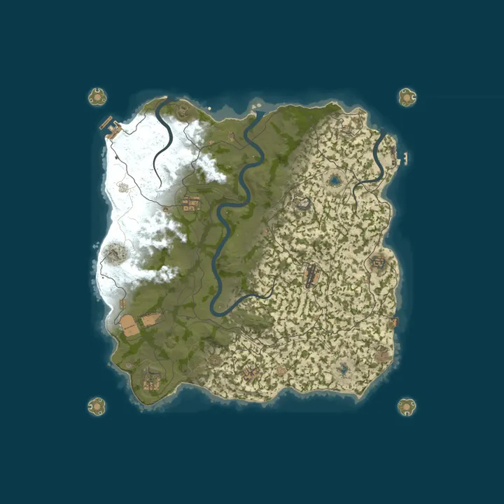 Map of [熊猫PVE]测试服
