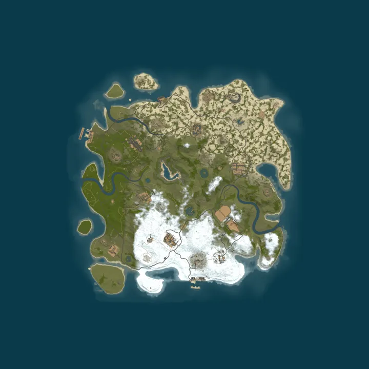 Map of [AU] Vanilla Rust SOLO only
