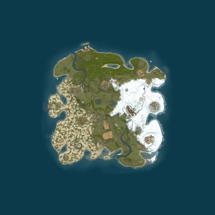 Map of BDSM Rust #1 x2 | ПОЛУКЛАССИКА | Wipe 09.10