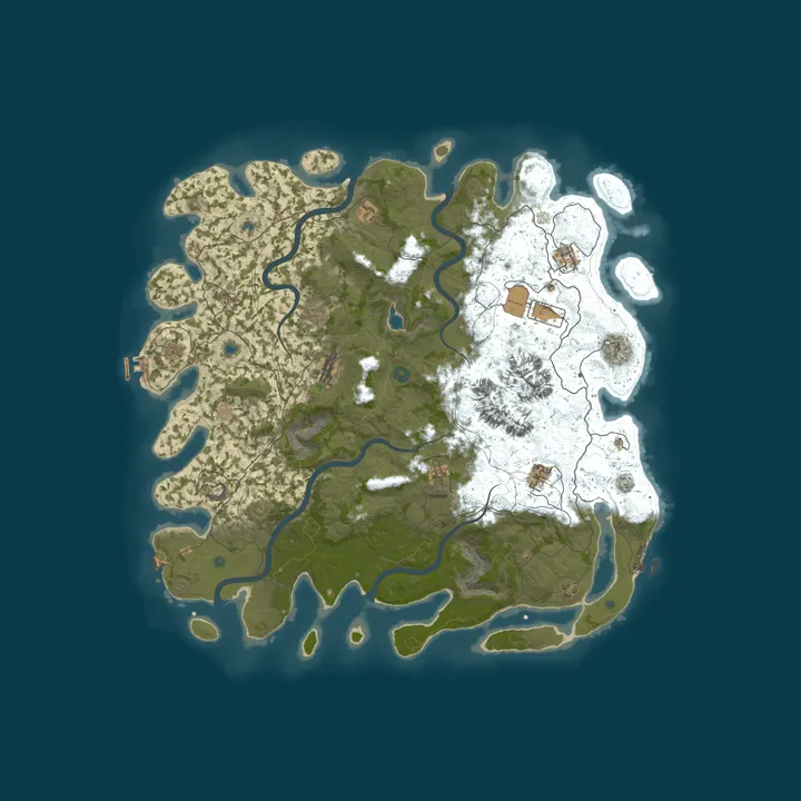 Map of The Casual Gamers Pve Hard | 2x | EU | Linux friendly