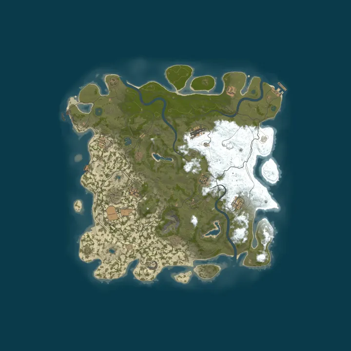 Map of Deadlock n Chill - Linux, Casual, Noob Friendly