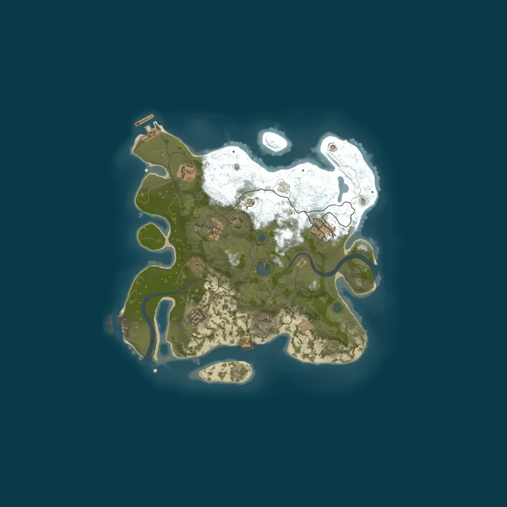 Map of The Rusty Hammock