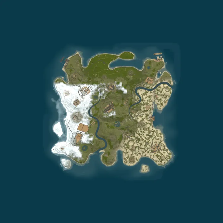 Map of [DE/GER] Bagaluten-Ödland
