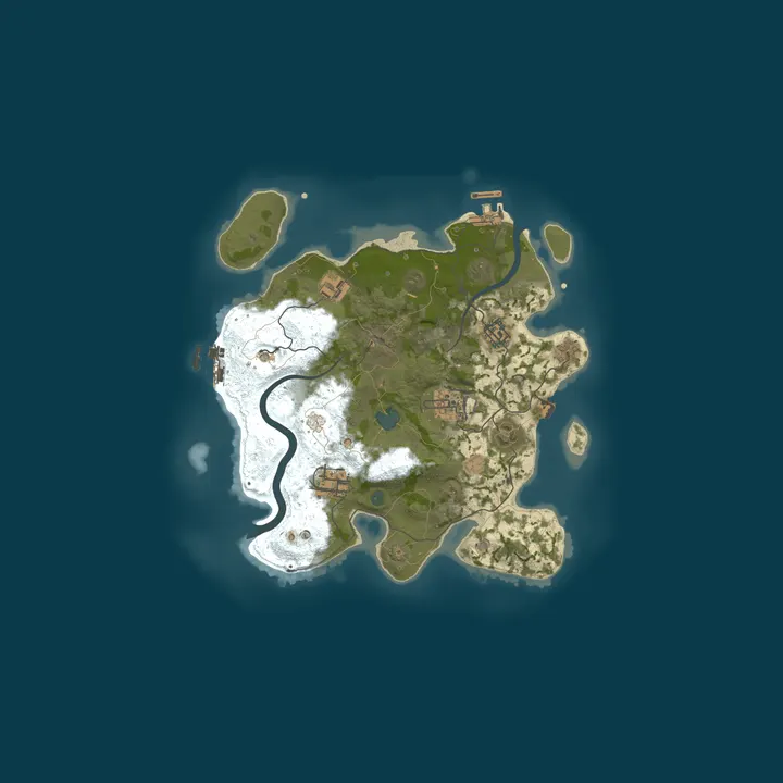 Map of FoxFun | Linux | Vanilla | Low Upkeep | No Bp Wipe