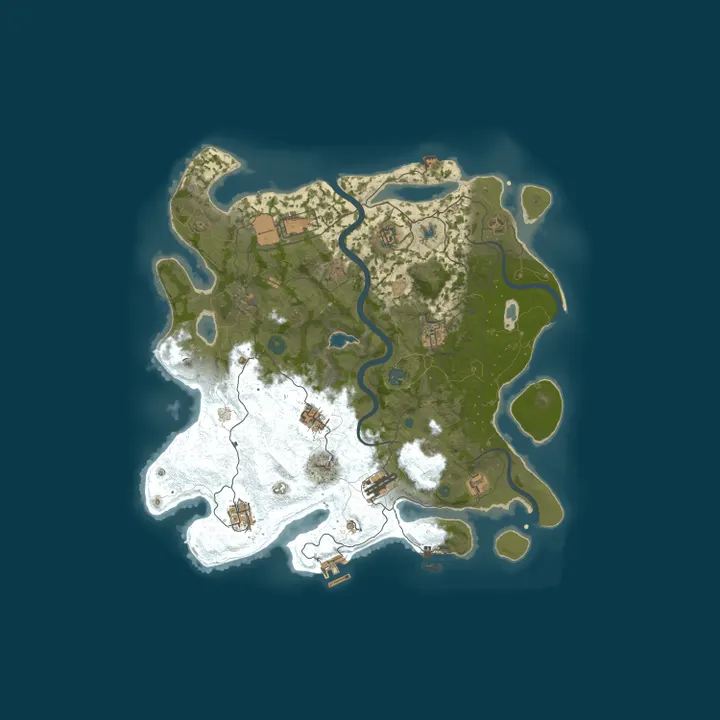 Map of [RU] SIBERIA VANILLA ДЛЯ НОВИЧКОВ 02.10