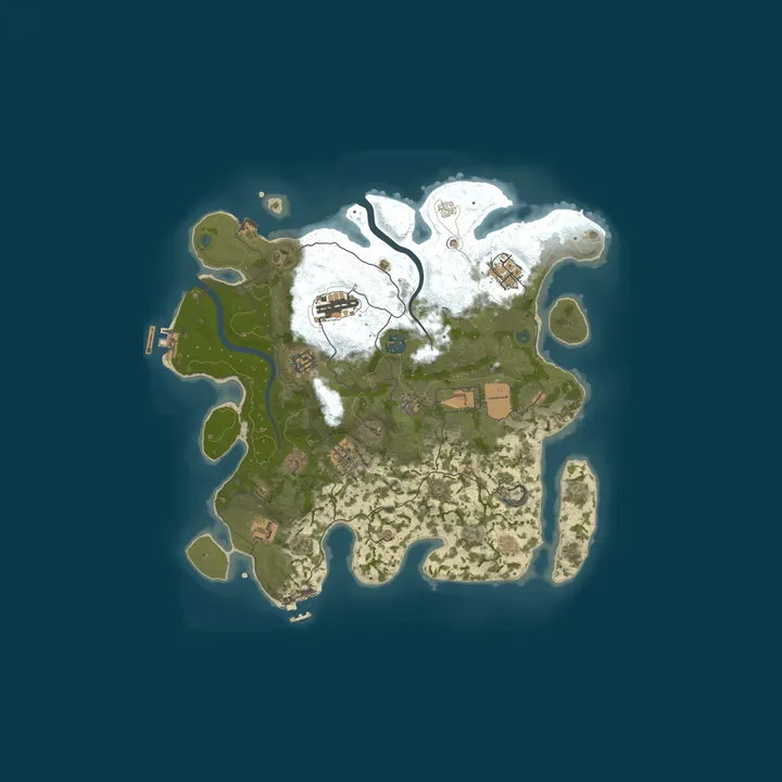 Map of Muffin PVE | RaidBases | Low Decay | Free Skins | UK