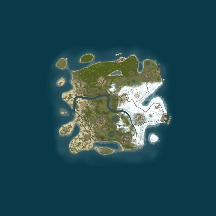 Map of luhkenzie clubhouse