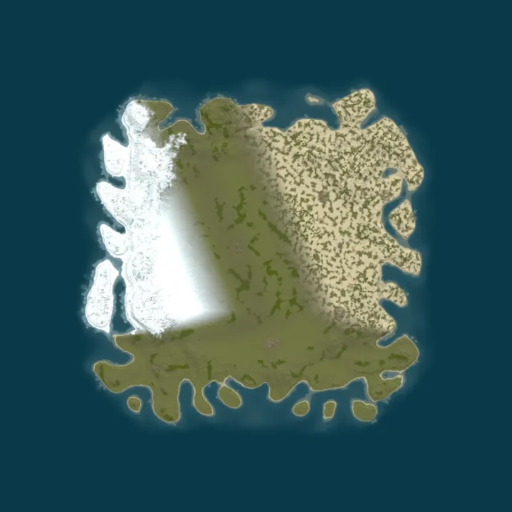 Map of Intoxicated ZA Sandbox - Creative | Build | Noclip