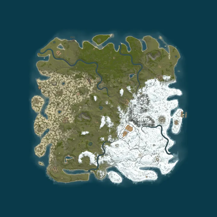 Map of [纯净生存404]十倍养老 无权无商