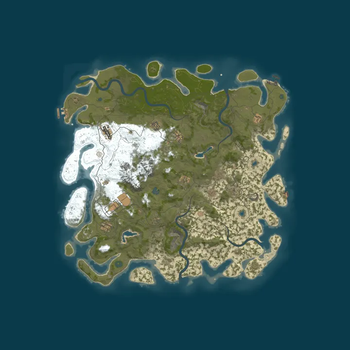Map of [ТЕСТРЕЛИЗ] Тихая гавань