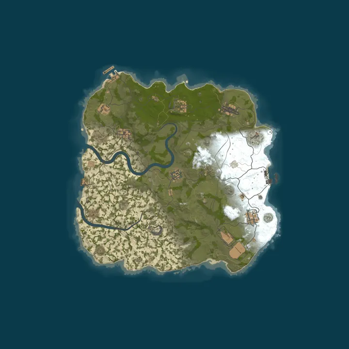 Map of TemplarGaming 10x Swift Solo/Duo Loot++|PvP|MyMini|SkinBox|x10 