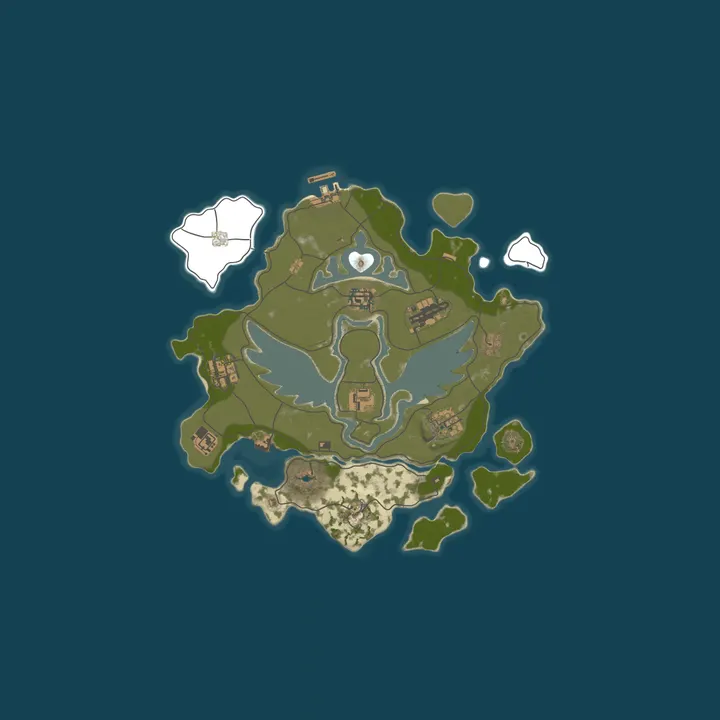 Map of Amaneko