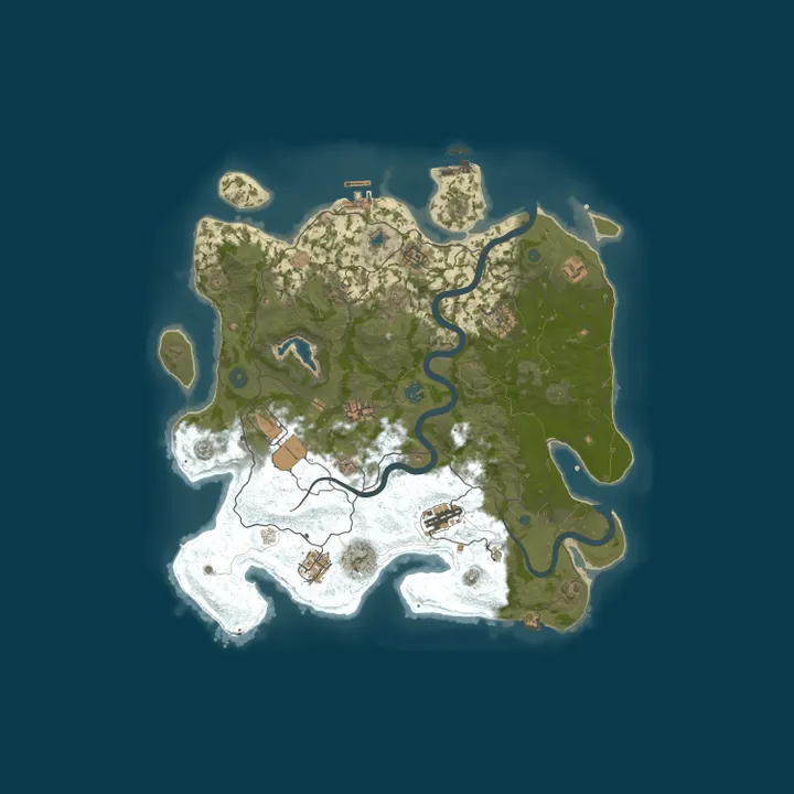 Map of DE | Nordic Survival | 3× | TP |  30 Tage