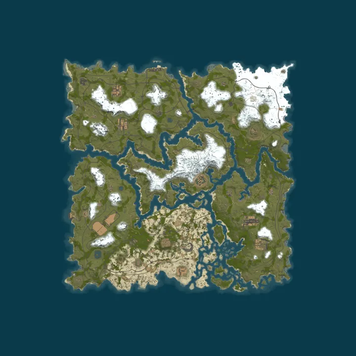 Map of ATHLON EU - No Wipe - PvE