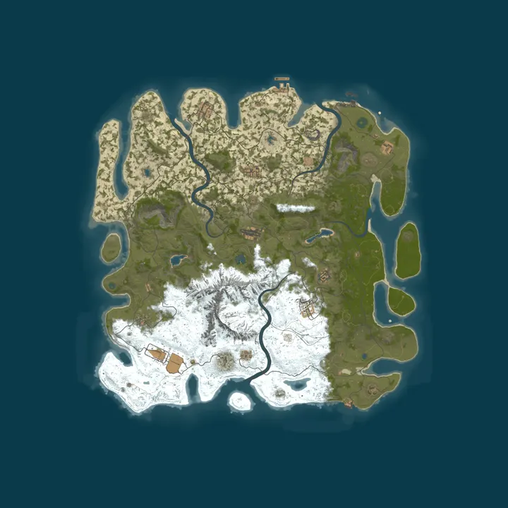 Map of Название сервера