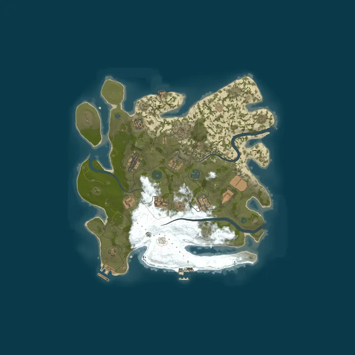 Map of Hosted by Ark-Hoster.ru