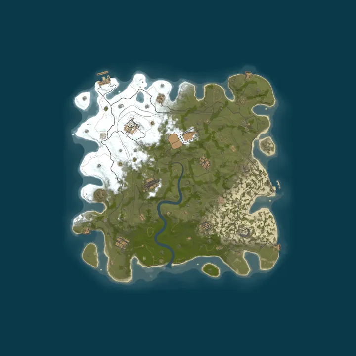 Map of Bestrust Solo/Duo 2x | NEXT FULLWIPE in 22 hours 15.10