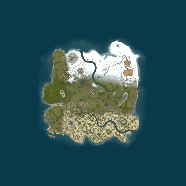 Map of RustHaven.eu [CZ/EU] | MAX 6 | FRIDAYS | VANILLA | WIPED 9.10