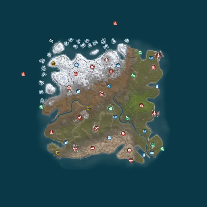 Map of Magic Rust #22 — Vanilla 2x (Biweekly) | Pyccкий