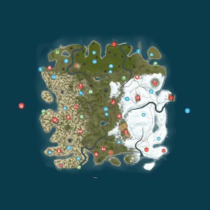 Map of [PvE] TruePvE [x1-x5|Loot+|NPC|RB|Quests|NoRaid/NoKill]
