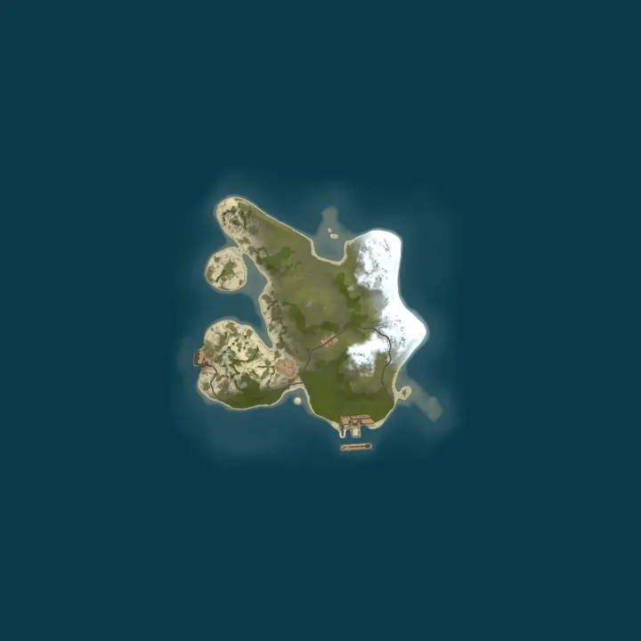 Map of Hosted by SurvivalHost.ORG
