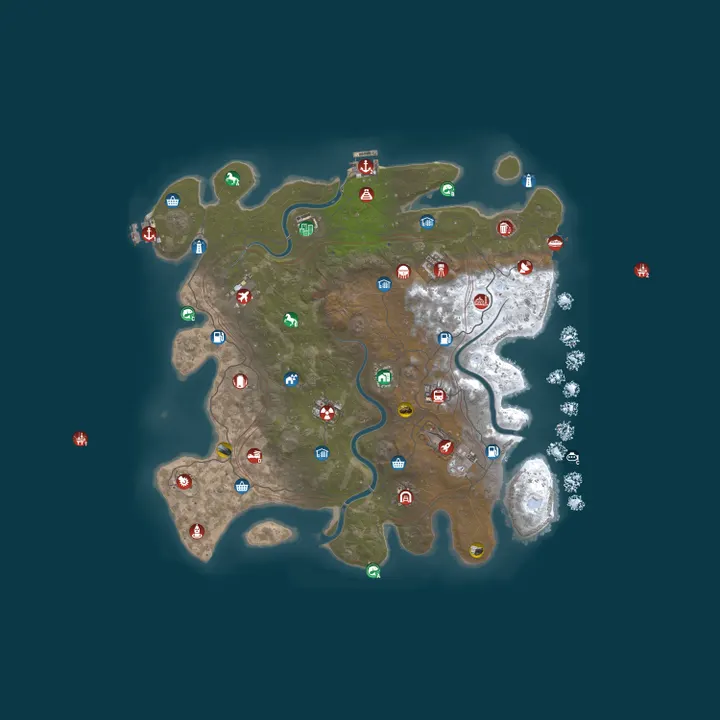 Map of Magic Rust #11 — Modded 2x (Solo/Duo/Trio) | Baйп 12.10