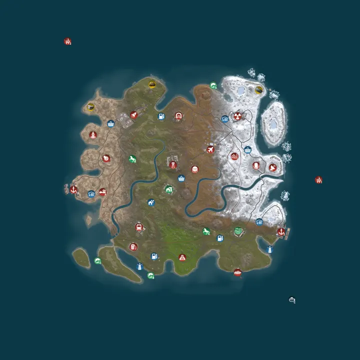 Map of Magic Rust #32 — Modded 2x (Solo/Duo) | Baйп 13.10