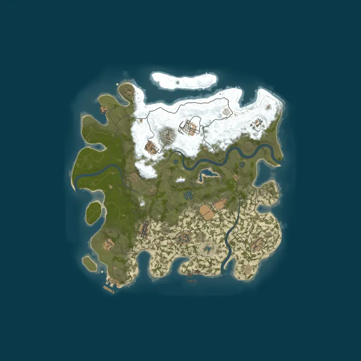 Map of alone test server