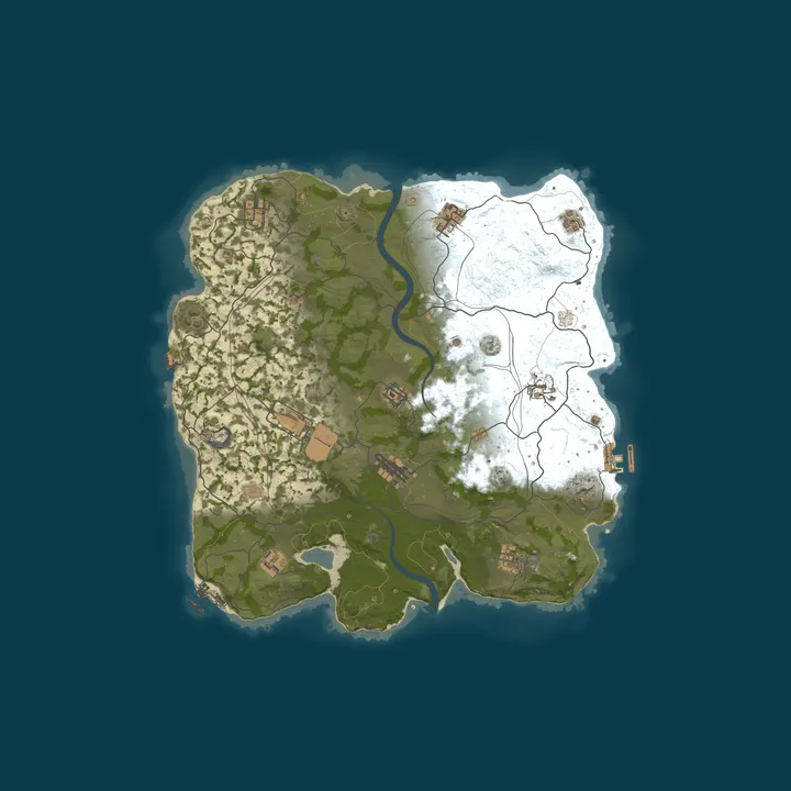 Map of WARBANDITS.GG EU 3X Weekly |Solo/Duo/Trio|LootX3| Just Wiped