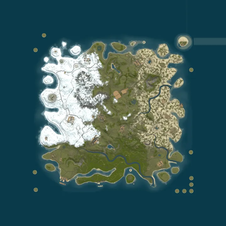 Map of LuffyRust London UK - 10xPvE|NoBP|Kits|Skins|Backpacks