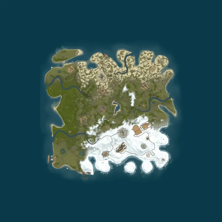 Map of Rust sakhalin server