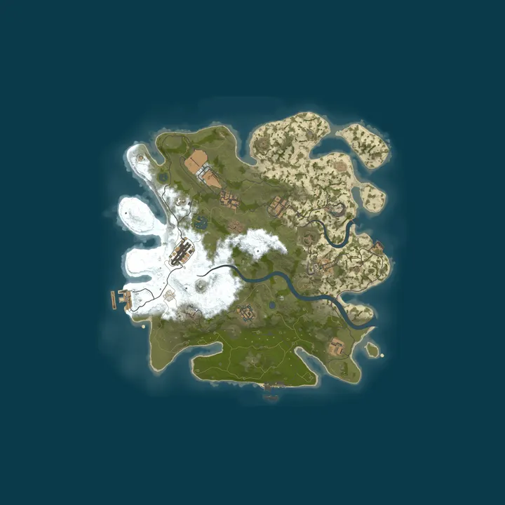 Map of Mi Servidor Rust | Carbon