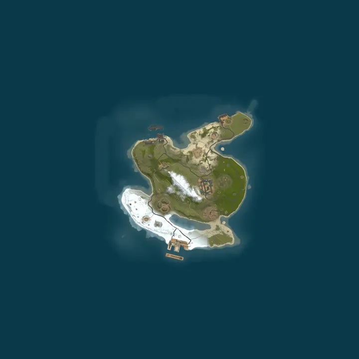 Map of ALPER Rust Sunucusu