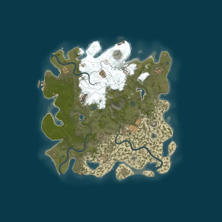 Map of Renegades PVE | 3x | Modded | Raid | Skills