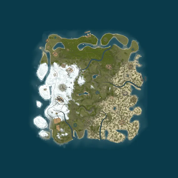 Map of Wer nicht rustet, rostet | GER/ENG | Anfängerfreundlich | 50% 