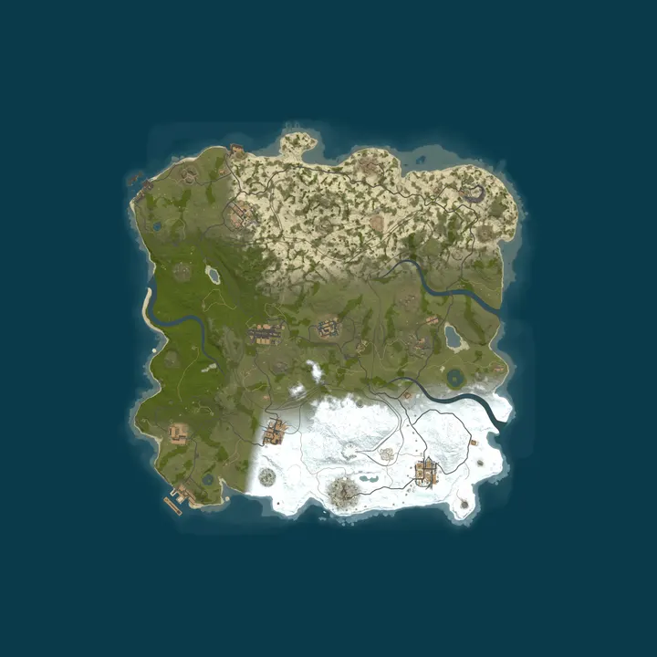 Map of RustVikings | Solo/Duo/Trio/Quad | Saturdays | FULLWIPE 10/10 1