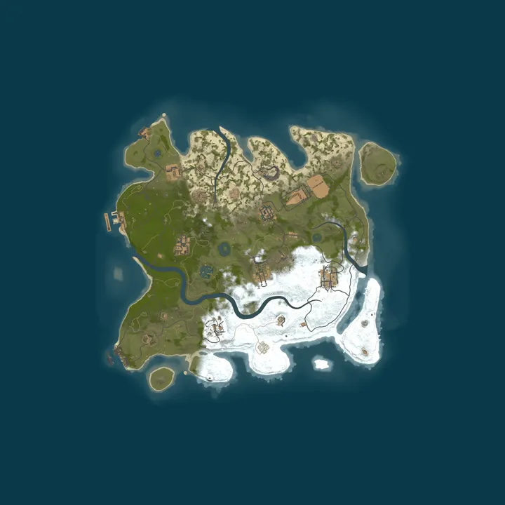 Map of Server Beta Test