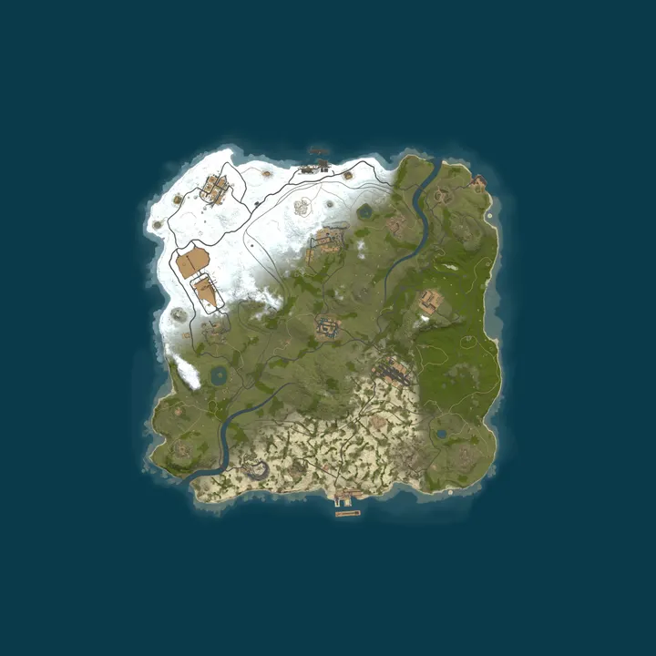 Map of Rustarchy - Solo/Duo/Trio #1 | JUST WIPED 11.11 11:00CEST