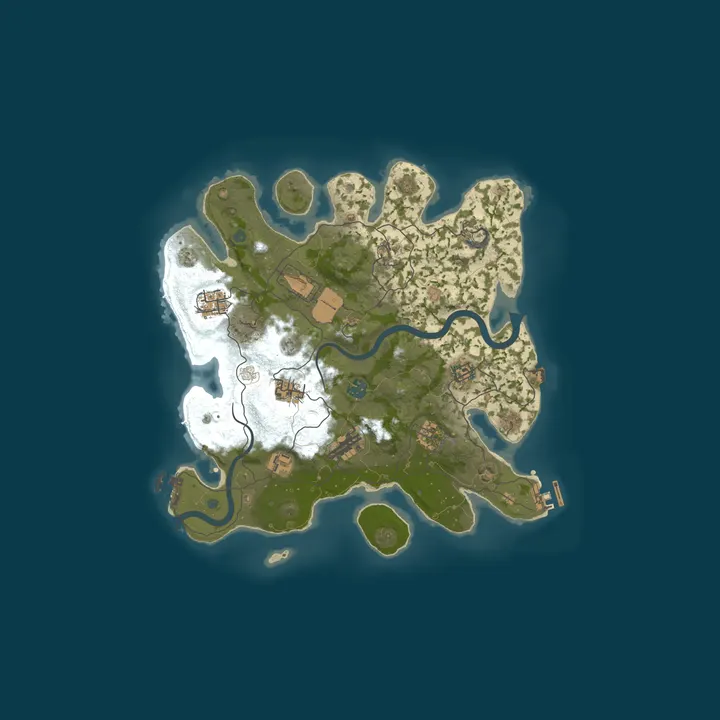 Map of Primal Earth PvE | Hardcore Progression | Rock to AK