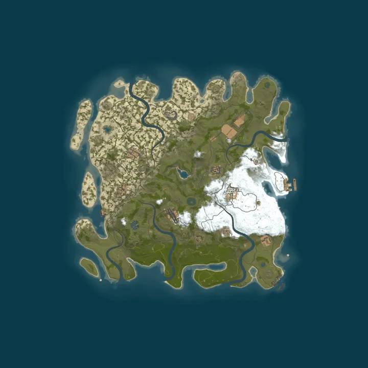 Map of 404 RUST 2X SOLO/DUO | СБ | ДЛЯ НОВИЧКОВ 10.10